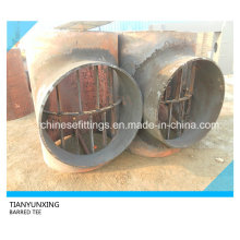 Done Heat Treatment API 5L X60 Carbon Steel Barred Tee